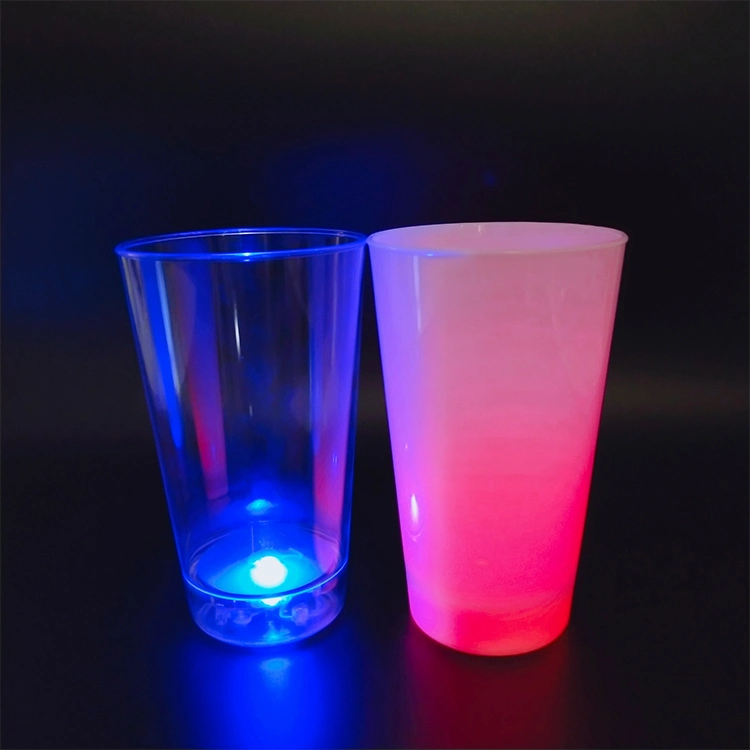 LED Flashing Light up Coke Cup with 500ml Pint Glass