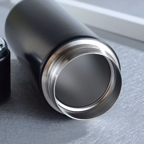 Иу агент по закупкам, кружка из нержавеющей стали, цифровые термосы, рекламный бизнес-подарок, умная бутылка для воды